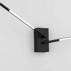 RACCIO veggljós LED 9,2W 3K 74 cm svart - Image 4