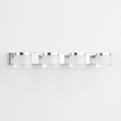 xSABIA baðljós vegg króm LED 4x5W 3K IP44 - Image 2