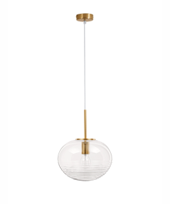 MAEVE hangandi ljós LED 1x12W glær kúpull