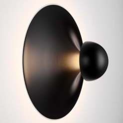 EDEM veggljós Ø25 Led 9W 3K Svart - Image 3