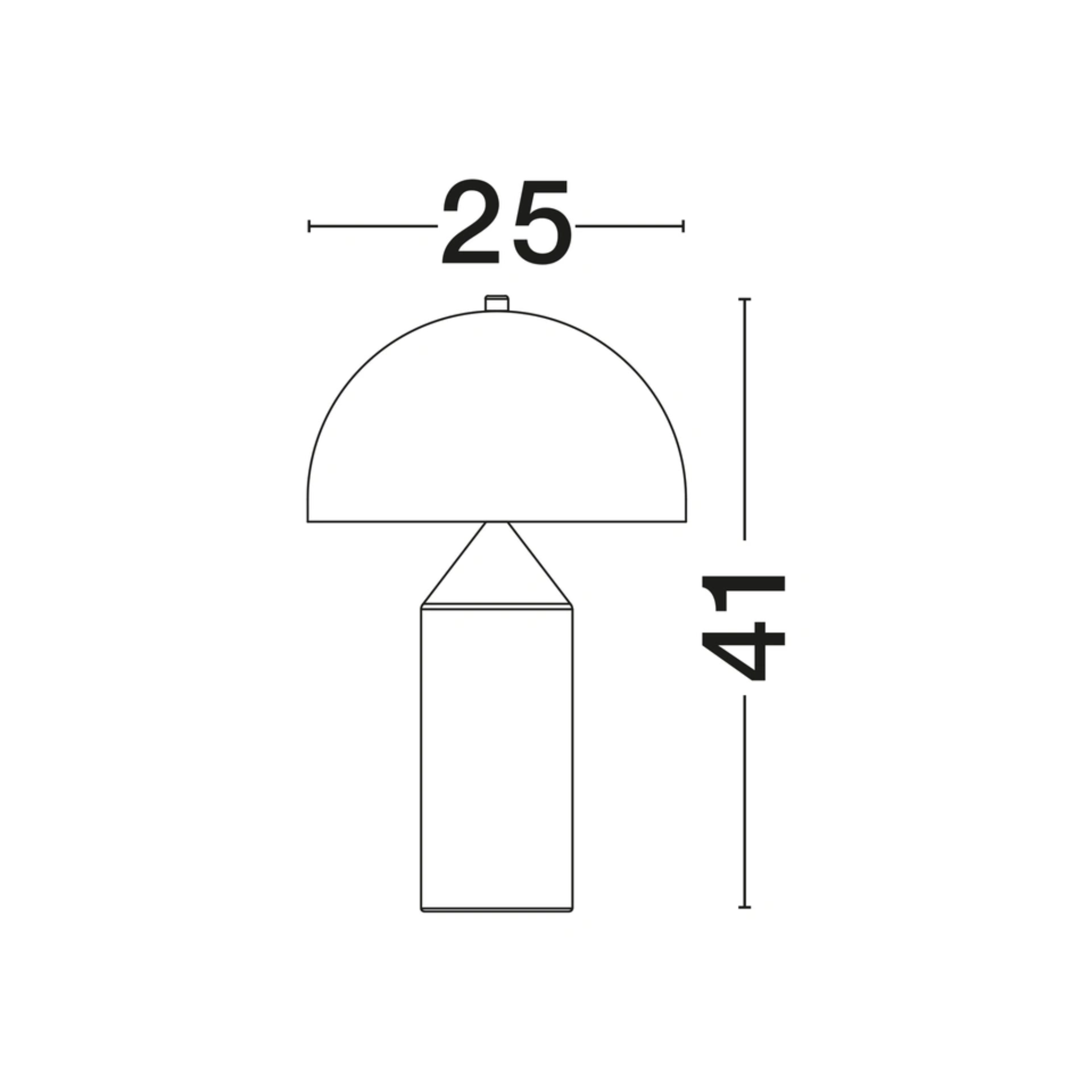 BOLT Borðlampi Svartur H=41 cm, 12W - Image 3