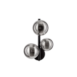 ODILLIA vegg G9 3x5W grátt/svart