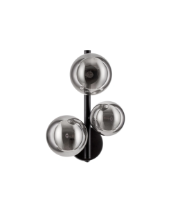 ODILLIA vegg G9 3x5W grátt/svart