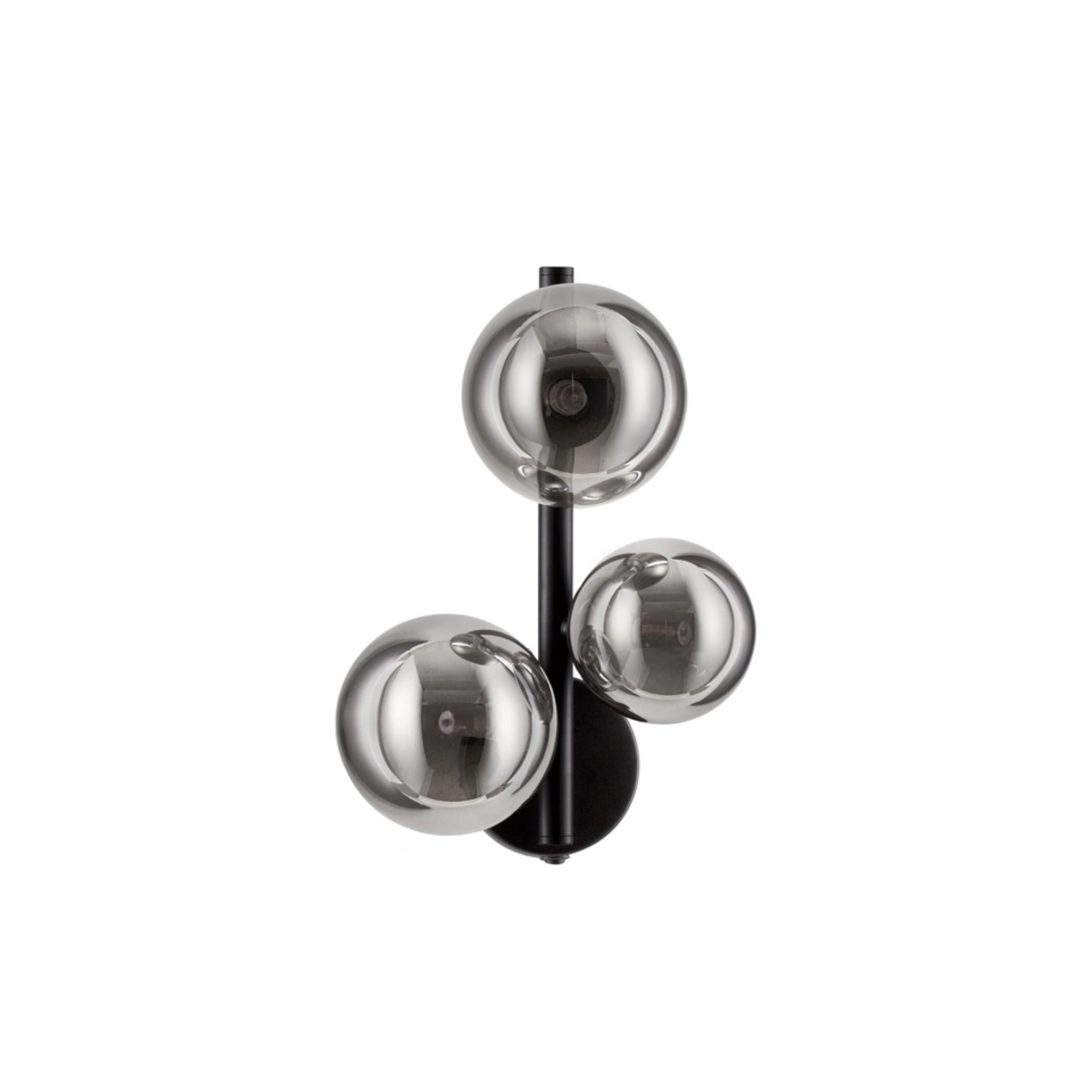 ODILLIA vegg G9 3x5W grátt/svart