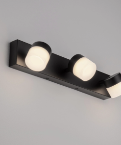 Alternative view of TEKO vegglj. salerni LED 17W 1385lm 3K IP44 svart