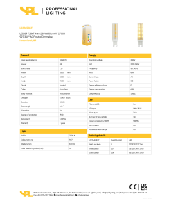 Alternative view of Led G9 Pera