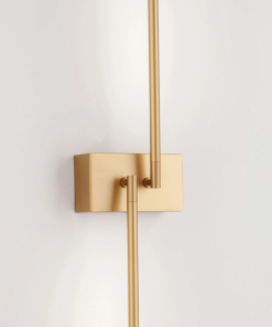 Alternative view of RACCIO veggljós LED 9,2W 3K 74 cm gyllt