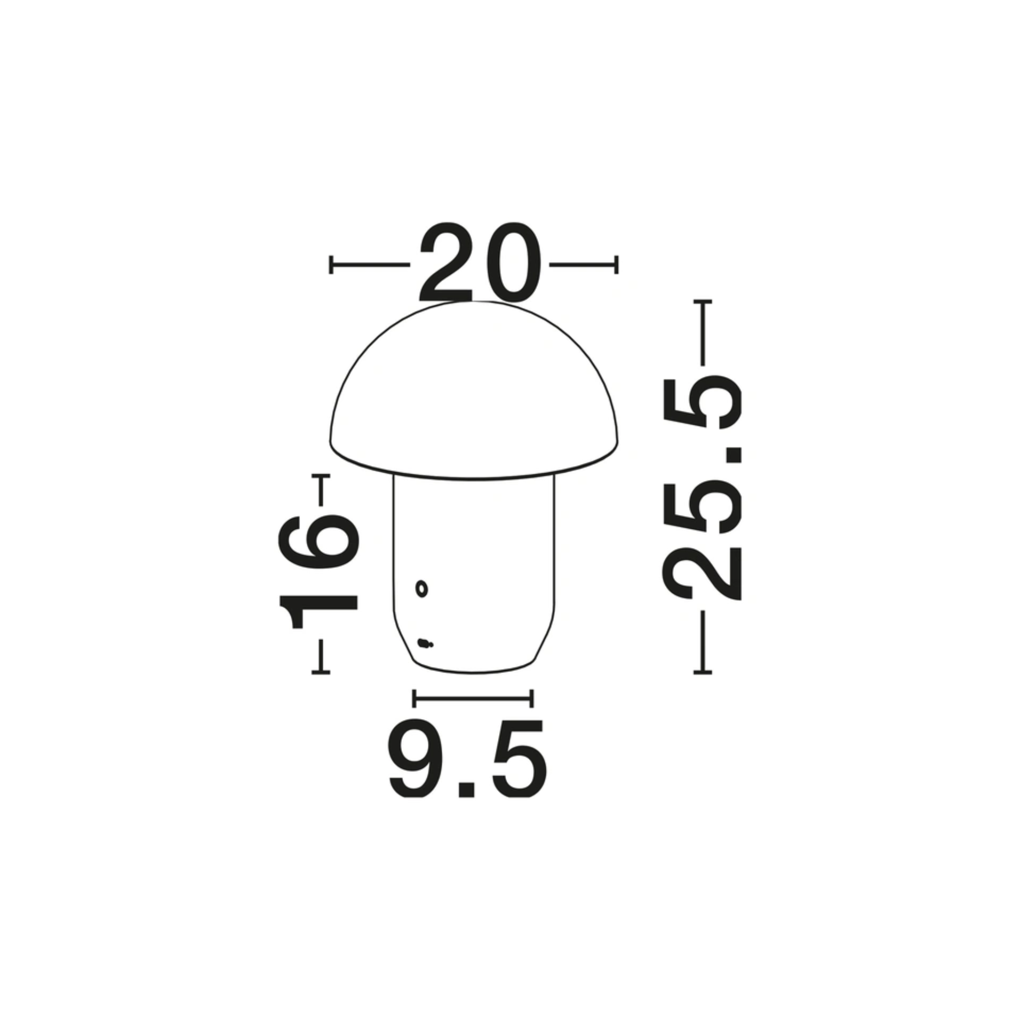 POIS borðlampi LED 2W 230lm 3K IP20 gyllt - Image 6