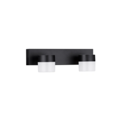 TEKO vegglj. 2L 250mm LED 11W 895lm 3K IP44 svart