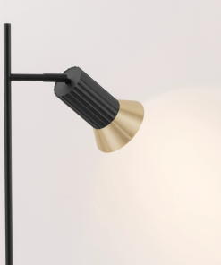 Alternative view of LUVIA borðlampi LED MR16/GU10 1x10W IP20 án peru svart/gyllt