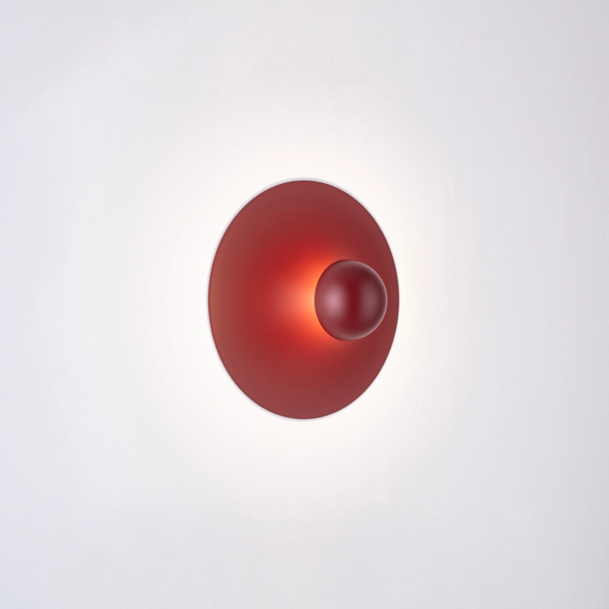 EDEM veggljós Ø25 Led 9W 3K Rautt - Image 2