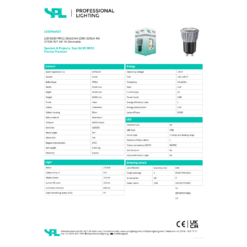 LED GU10 MR11 320Lm 4W 927 36° - Image 2