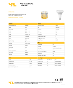 Alternative view of LED R80 10W