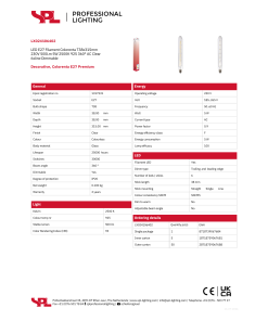 Alternative view of LED Tube T38x315 5,5W 230V 925 E27 dim