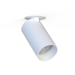 MONO kastari innfelldur gat 45mm GU10 10W hvítur