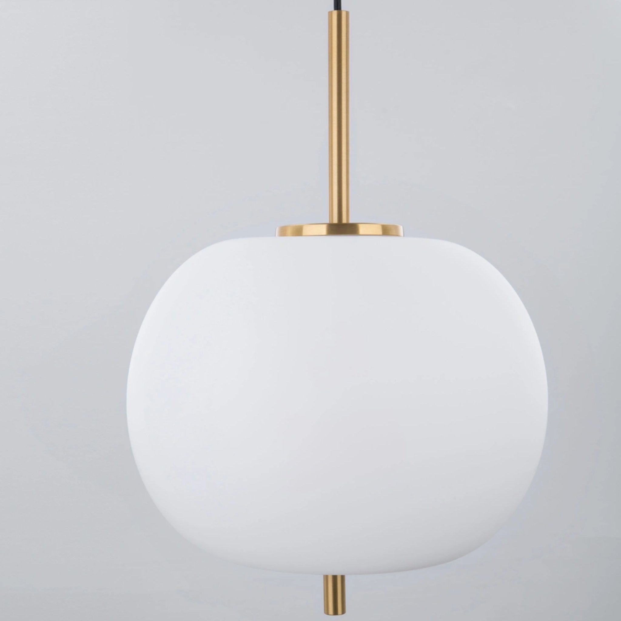 LATO hangandi 1x12W E27 antiq brass/opal - Image 5