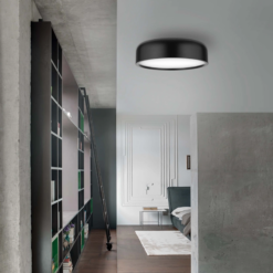 PERLETO loftljós Q350 2x10W E27 svart - Image 3