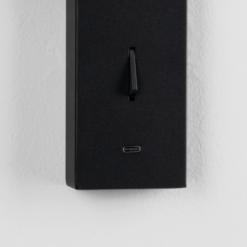 FUSE veggljós m/USB LED 3W 3K svart - Image 4