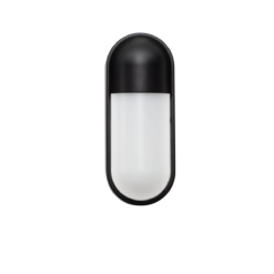 ARROW útivegglj. LED 9W 562lm 3K IP65 svart