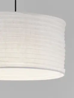 LINNET hangandi loftlj. 38cm 12W E27 IP20 án peru hvítt - Image 3