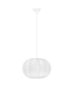 DELINA hangandi loftlj. 40cm 12W E27 IP20 án peru hvítt
