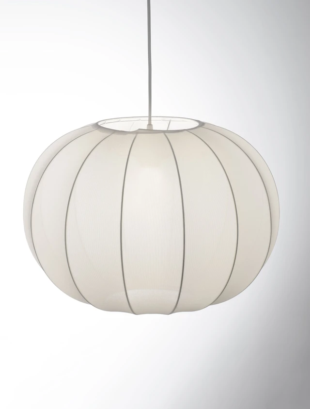 DELINA hangandi loftlj. 50cm 12W E27 IP20 án peru hvítt - Image 3
