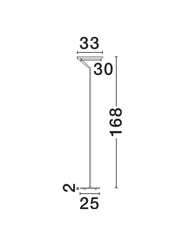 TILIA Gólflampi LED 26W Dimmanlegt Svartur - Image 3