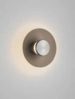 ESTI veggljós 15cm 7W LED 3K IP20 triac dimmanl. brúnt - Image 3