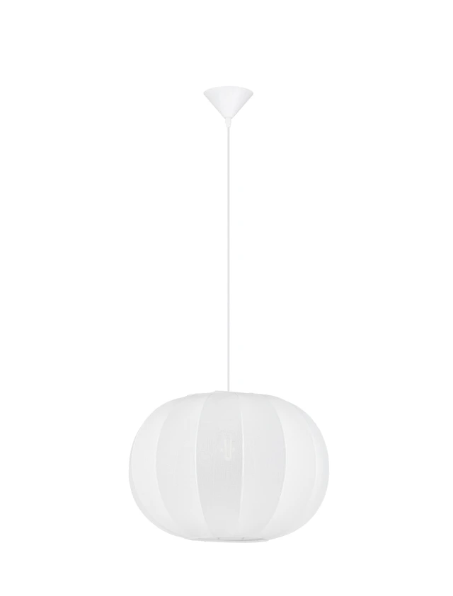 DELINA hangandi loftlj. 50cm 12W E27 IP20 án peru hvítt